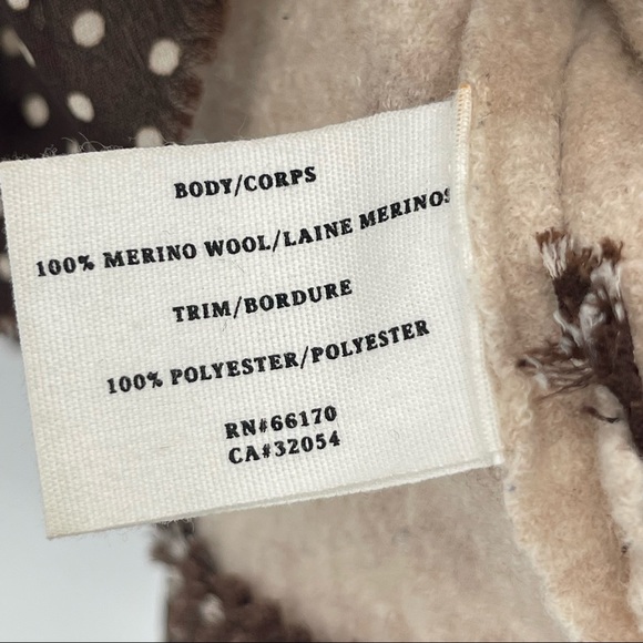 Sparrow Polka Dot Au Fait Merino Wool Cardigan Sweater - Picture 6 of 8